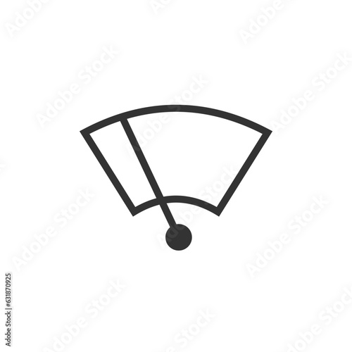 Windscreen wiper icon. Windshield wiper symbol modern, simple, vector, icon for website design, mobile app, ui. Vector Illustration