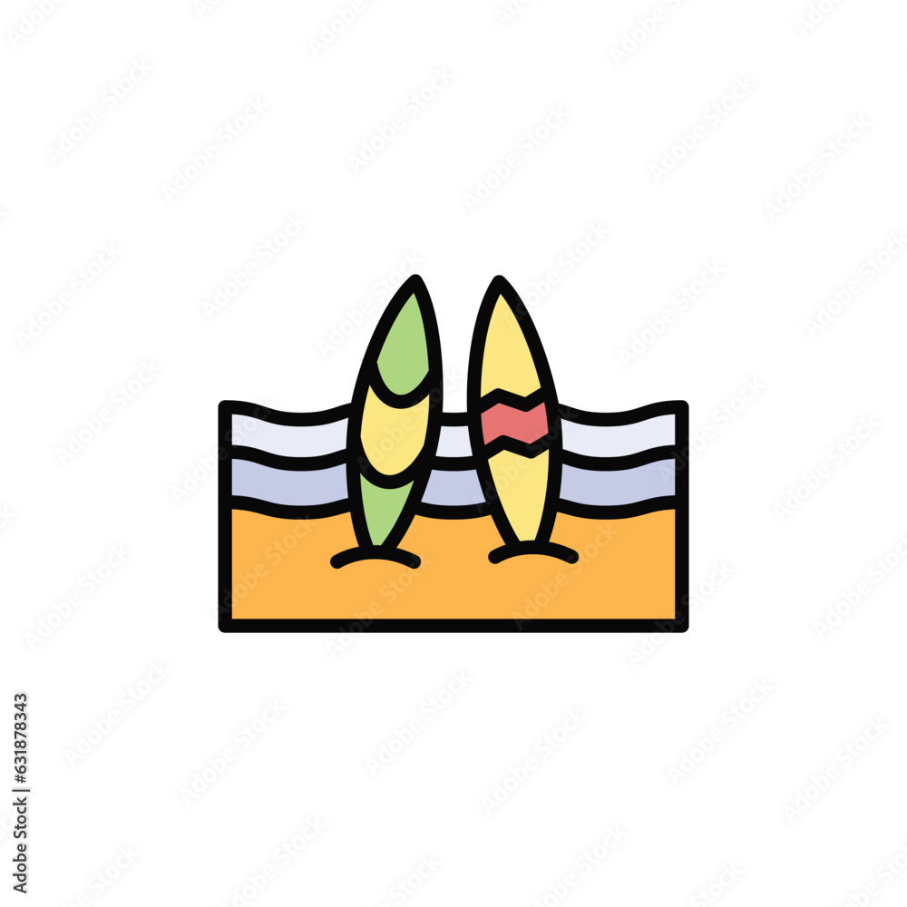 surfing vector