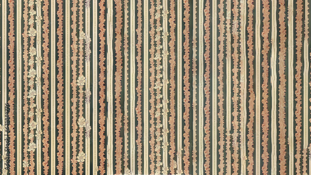 a wallpaper pattern of lines and flowers colorful a wallpaper pattern of lines and flowers colorful