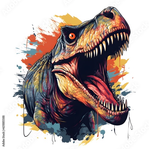 tyrannosaurus rex dinosaur cartoon