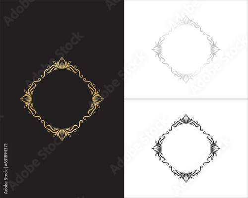 Decorative frame circle
