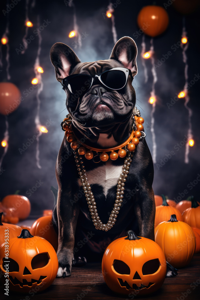 French Bulldog Halloween Party costume