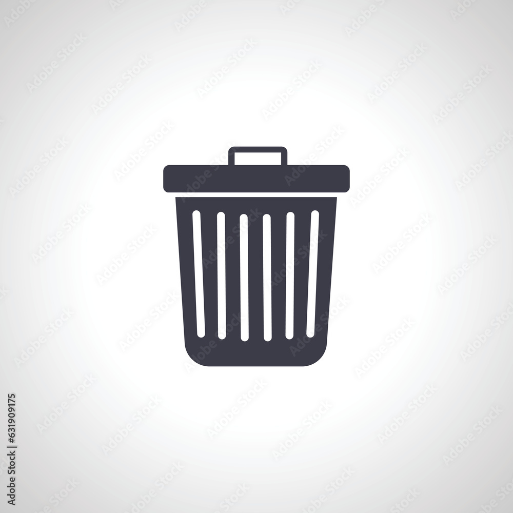 trash can icon. recycle bin icon trash can icon. recycle bin icon