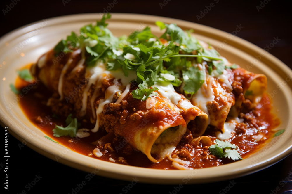 Enchiladas: Tortillas rolled around a filling “Generative AI” Enchiladas: Tortillas rolled around a filling “Generative AI”