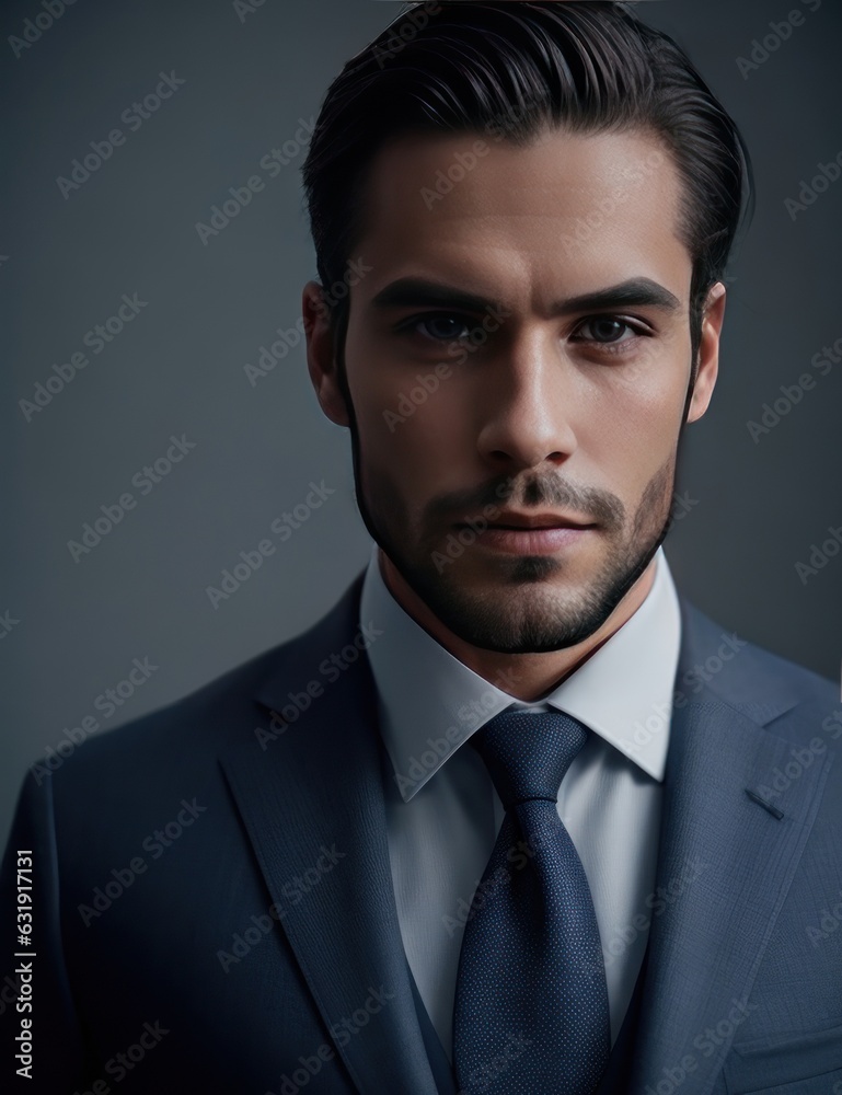 Rising Star: Confident Young Businessman Rising Star: Confident Young Businessman