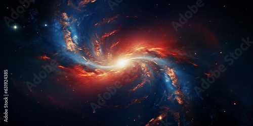 Astrophotography style image, a grand spiral galaxy against a background of innumerable stars, vivid colors, taken with a professional telescope, dark sky site