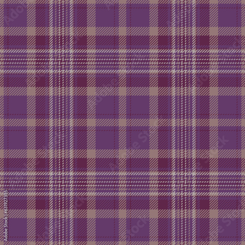 Plaid fabric texture of pattern seamless tartan with a textile check vector background.