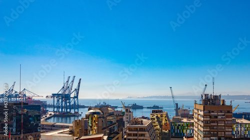 port country Vina del Mar, Valparaiso, Chile