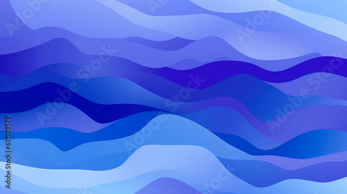 Abstract Wave Pattern made with Generative AI Technology 