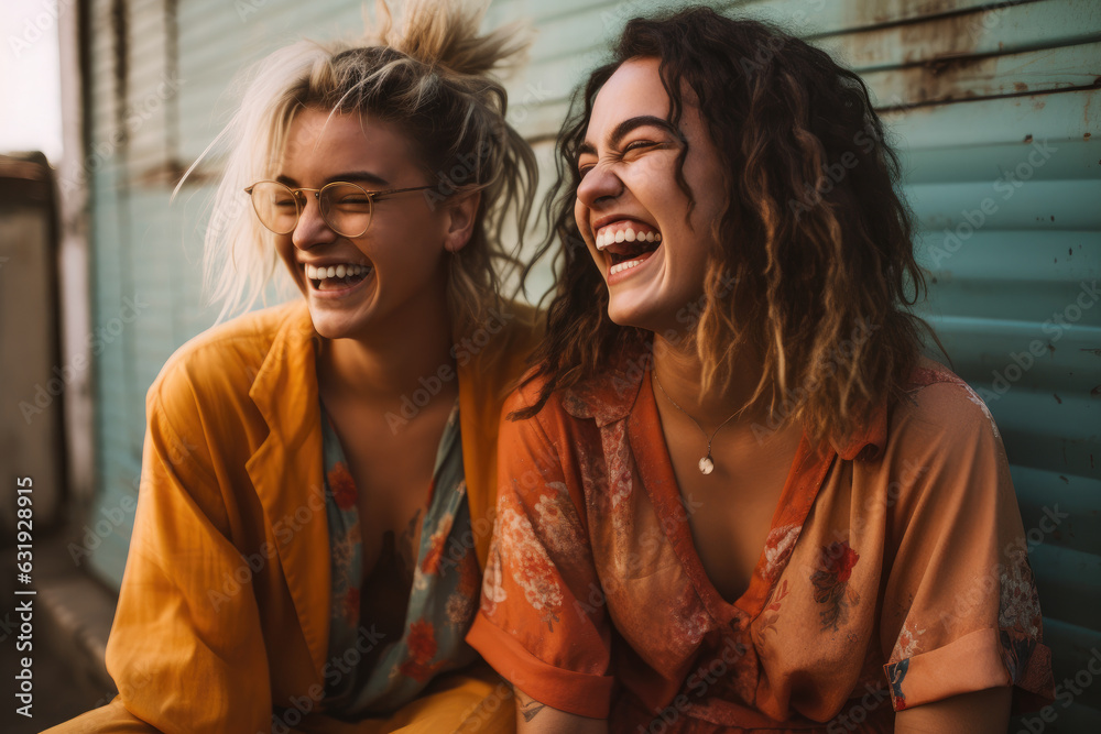 A Heartwarming Love Story: Celebrating the Authenticity and Boundless Happiness of an LGBTQ+ Couple's Joyful Companionship, Shared Laughter, and Moments of Love A Heartwarming Love Story: Celebrating the Authenticity and Boundless Happiness of an LGBTQ+ Couple's Joyful Companionship, Shared Laughter, and Moments of Love