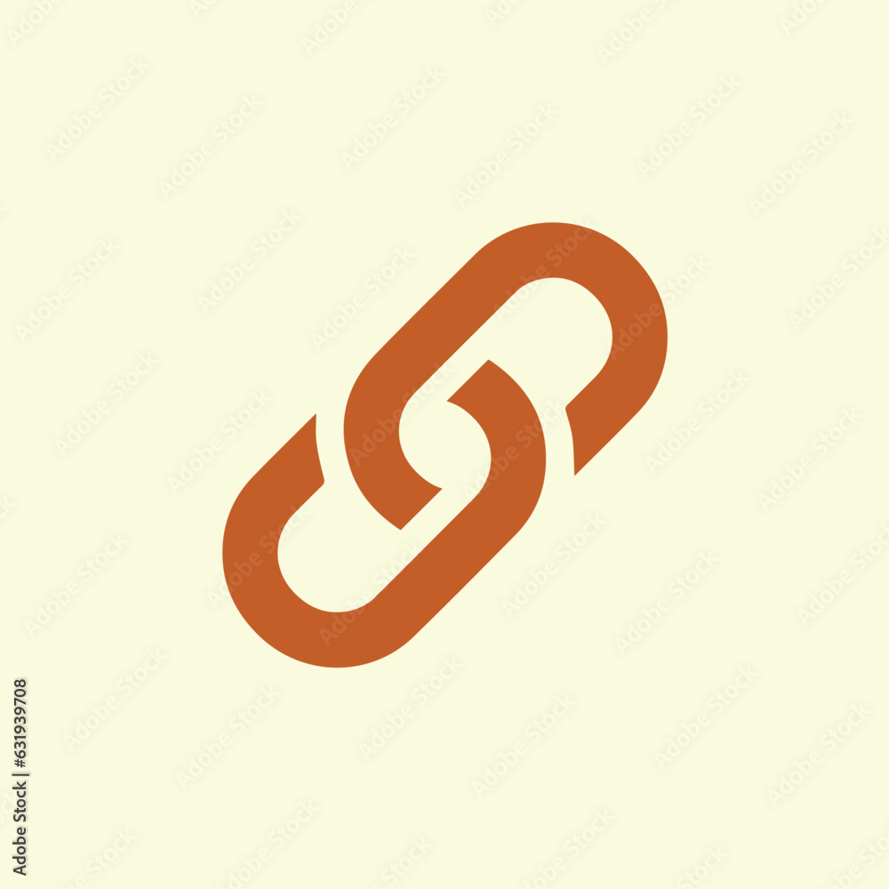 Web link symbol, logo illustration. Isolated on off white background. Web link symbol, logo illustration. Isolated on off white background.