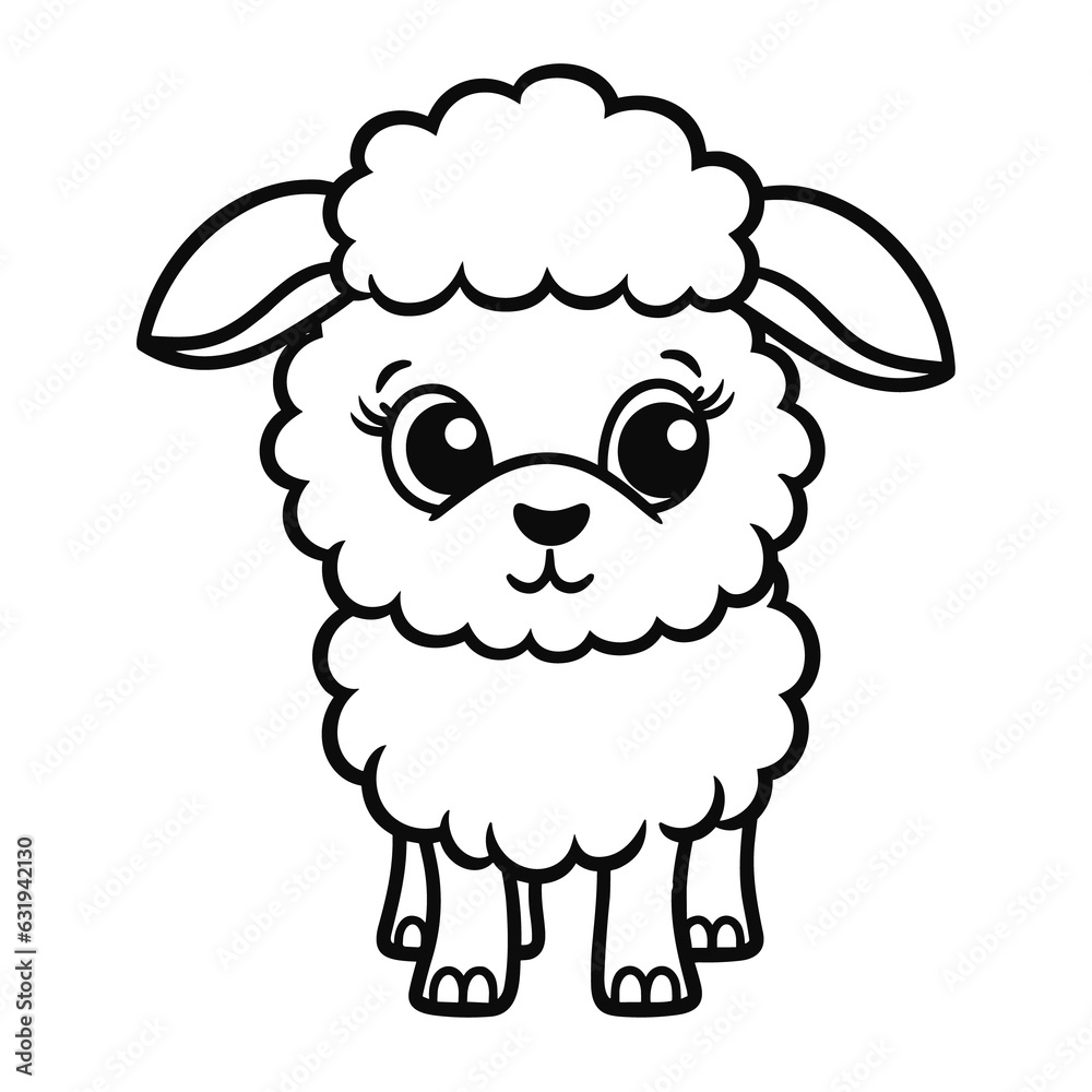 Sheep coloring pages Png Sheep coloring pages Png