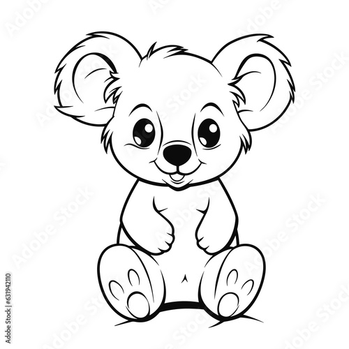 Koala coloring pages Png
