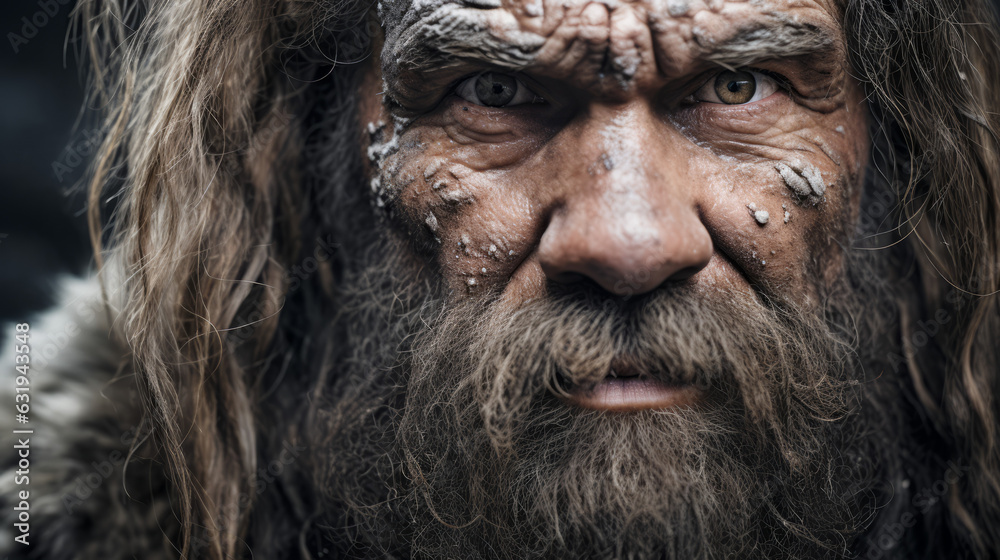 neanderthal - caveman - prehistory - chipped stone - bonfire - hunter