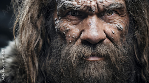 neanderthal - caveman - prehistory - chipped stone - bonfire - hunter © Graxaim