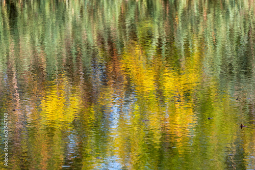 Fall Color Reflections On The River
