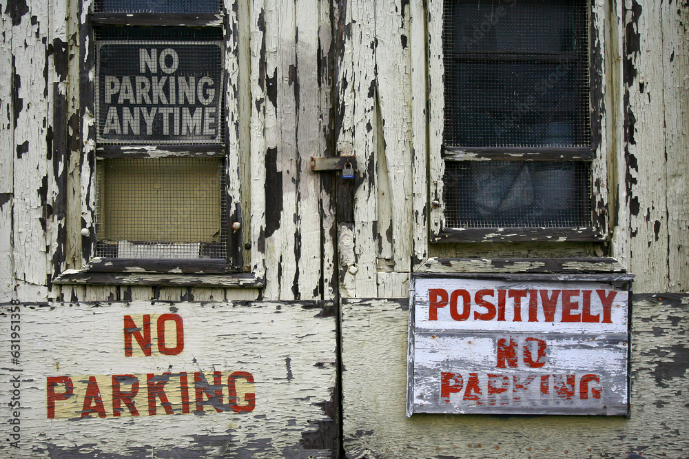Positively No Parking