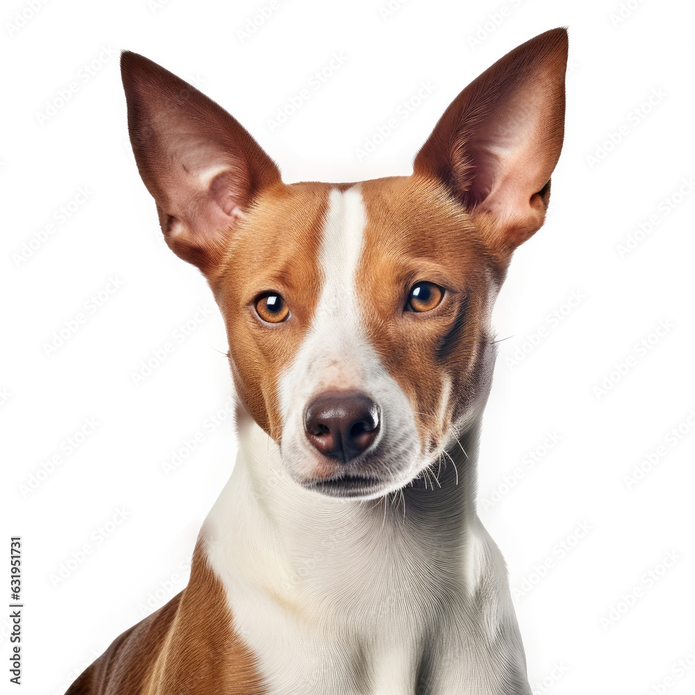 Basenji Dog, isolated on transparent, PNG, HD