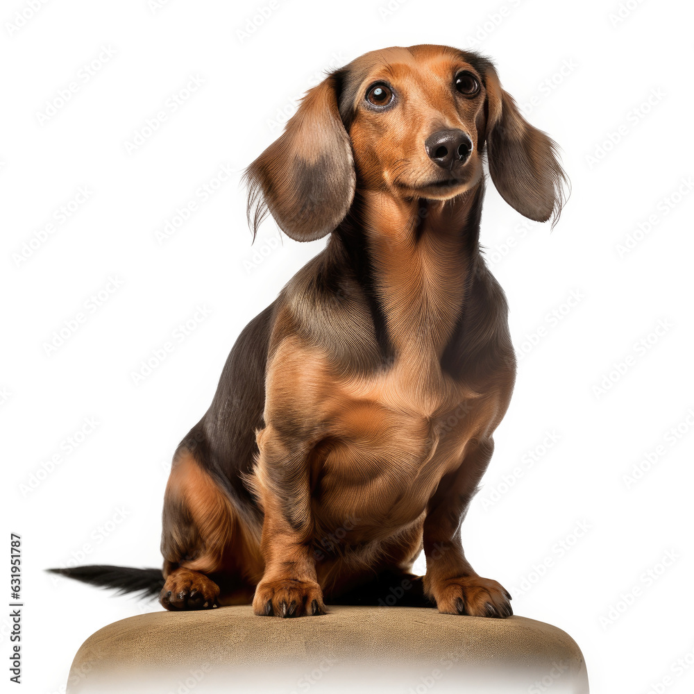 Dachshund , isolated on transparent, PNG, HD