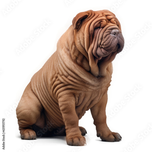 Chinese Shar-Pei, isolated on transparent, PNG, HD © ACE STEEL D