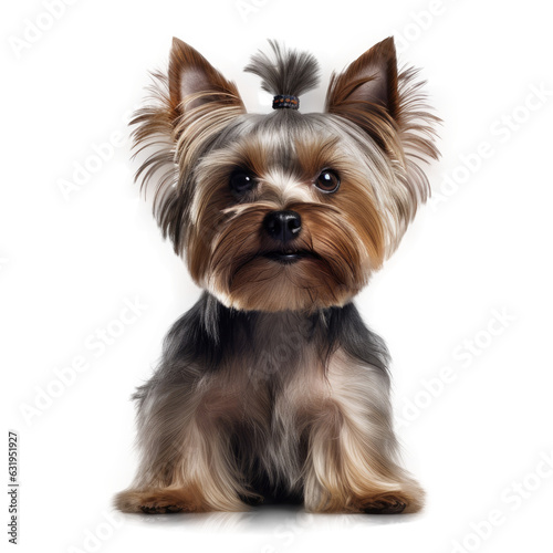 Yorkshire Terrier Dog , isolated on transparent, PNG, HD