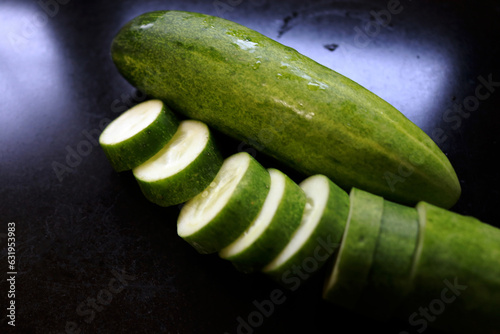 The flesh of a cucumber is crisp and mild in flavor, with a high water content that gives it a refreshing and cooling quality. It has a subtle earthy taste with a hint of sweetness, making it a popula