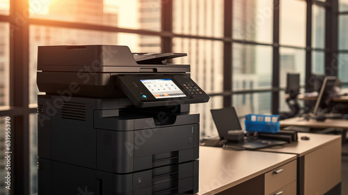 A modern photocopier in the office environment