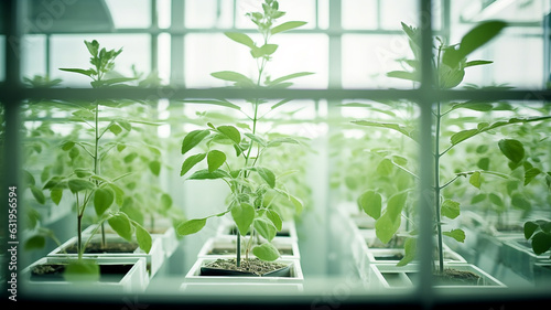 バイオテクノロジー・温室・ビニールハウス・遺伝子組換え技術・農業