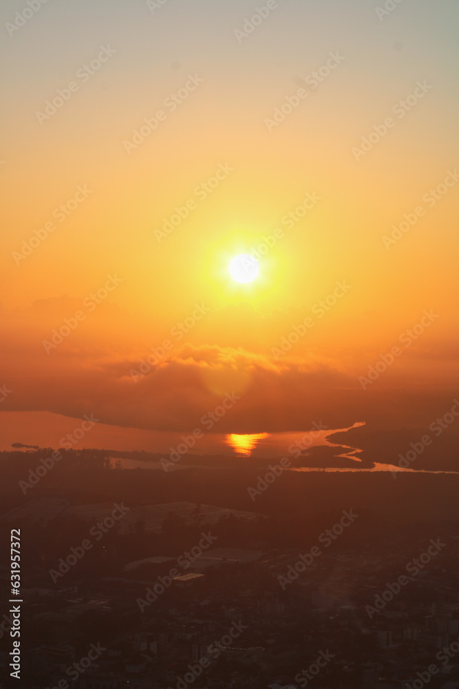 Obraz premium sunset over the sea