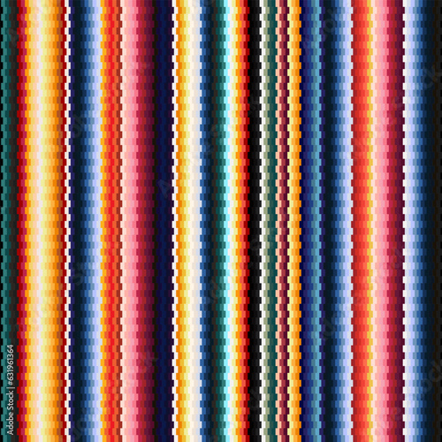 Seamless Kasuri pattern in triba,Gyp sy.Figure tribal embroidery.Indian,l.Aztec style abstract vector illustration.Ethnic stripe seamless pattern.textured ornament illustration,clothing and other.