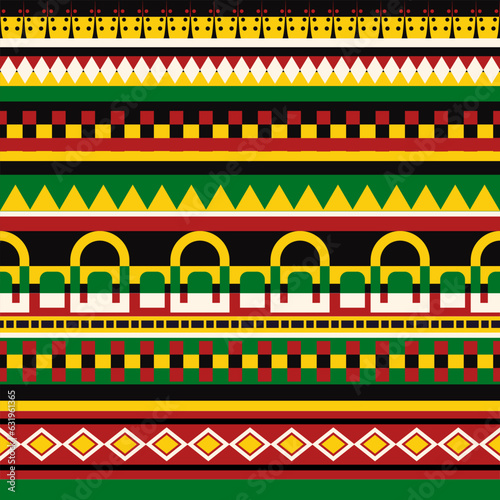 Seamless Kasuri pattern in triba,Gyp sy.Figure tribal embroidery.Indian,l.Aztec style abstract vector illustration.Ethnic stripe seamless pattern.textured ornament illustration,clothing and other.