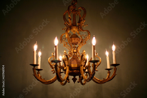 Naklejka Spooky Chandelier