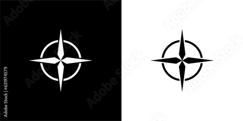 compass logo simple modern design