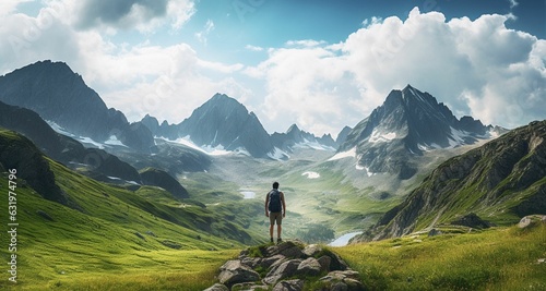 Hiking Mountain