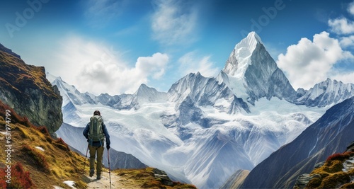 Hiking Mountain