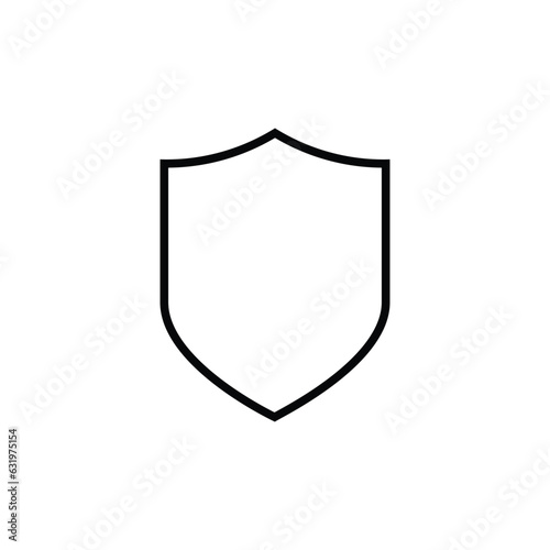 Safe, Shield, Guard, Protection, Black security icon. Protection symbol. concept. Abstract geometric background. vector illustration.