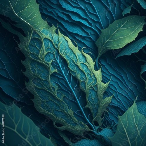 Organic Textures Background: Designing for a Sustainable Future, Generative AI