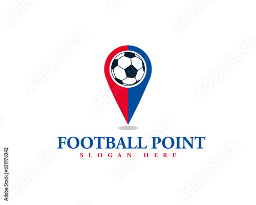 Free Download Football Point Logo Design - GFXLoad