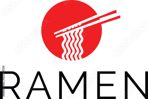 ramen noodle logo design 