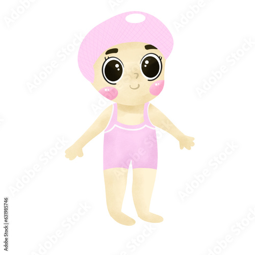 A little child plays with sunglasses