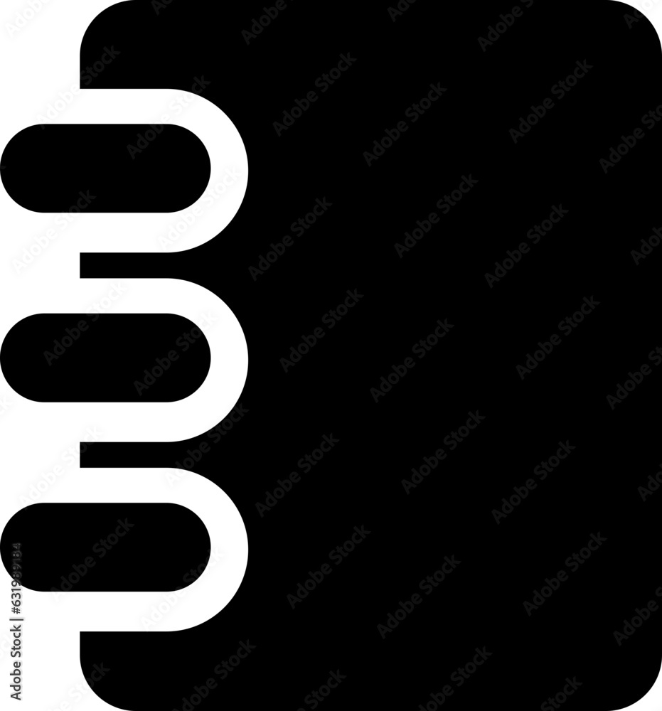 Vector notebook icon