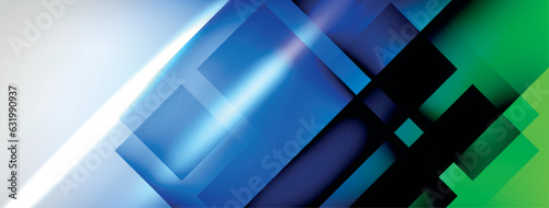 Abstract lines geometric techno background layout