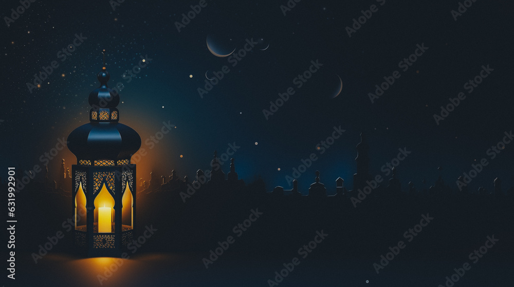 Arabic lantern of ramadan celebration background illustration Arabic lantern of ramadan celebration background illustration