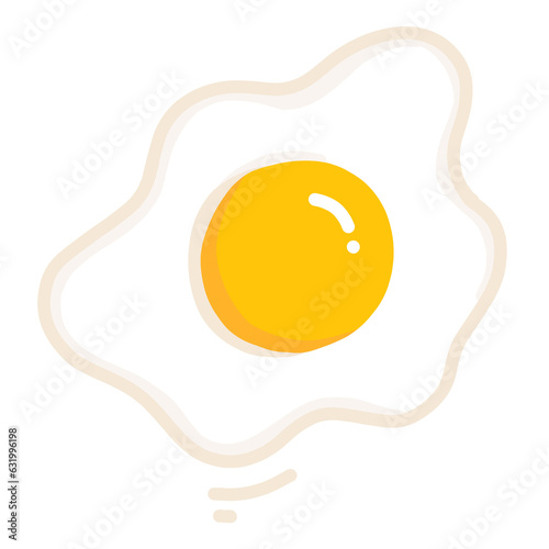 fried egg illustration