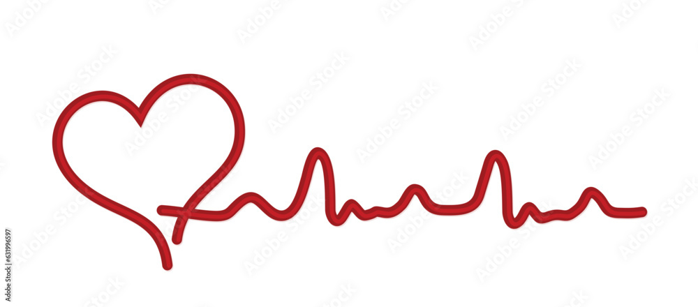 The symbol of a red stylized heart.
The symbol of a red stylized heart.