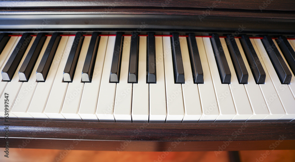 piano keyboard, a harmonious blend of black and white keys, symbolizing the balance between light and darkness in the pursuit of melodic perfection piano keyboard, a harmonious blend of black and white keys, symbolizing the balance between light and darkness in the pursuit of melodic perfection