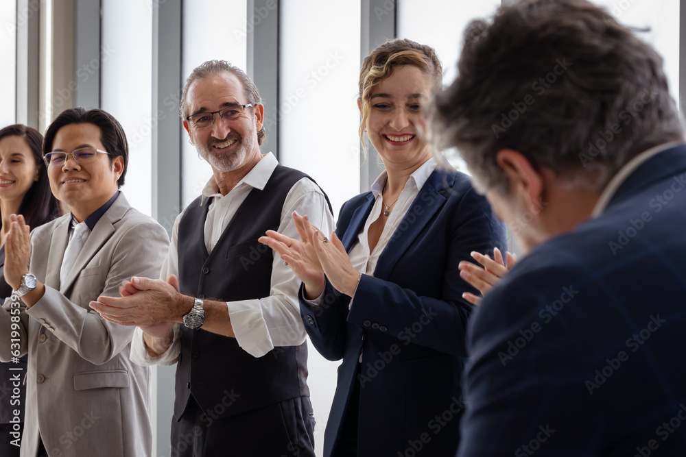 Group of multiethnic businessmen Get together for a brainstorming meeting to move the business forward. Group of multiethnic businessmen Get together for a brainstorming meeting to move the business forward.