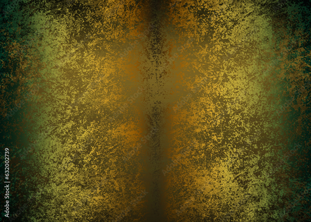 Golden Abstract decorative paper texture background for artwork - Illustration