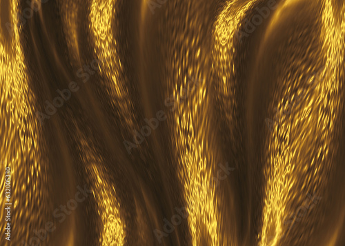 Golden Abstract  decorative paper texture  background  for  artwork  - Illustration
