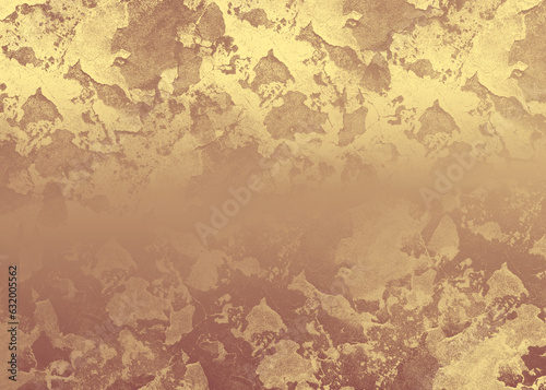 Obraz na płótnie Golden Abstract decorative paper texture background for artwork - Illustration w salonie